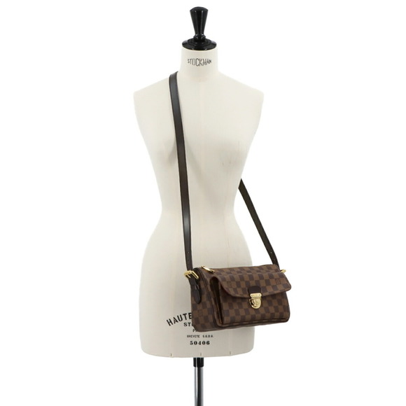 LOUIS VUITTON Authentic Brown Damier Shoulder Bag - Picture 10 of 10